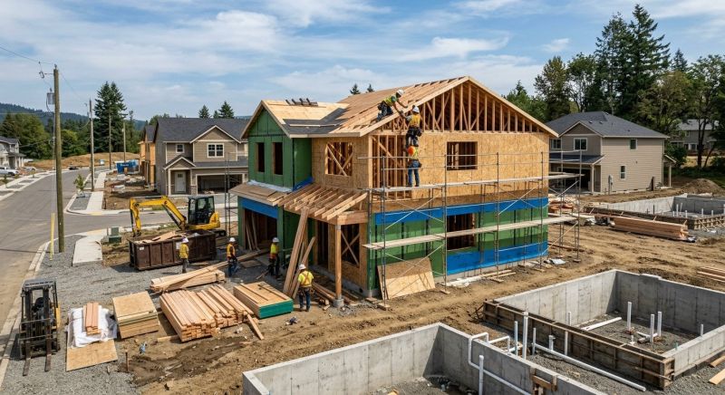 Custom House Building in Marin County, CA